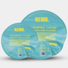 Flores CBD KEMA 'Amnesia Haze' todos os formatos