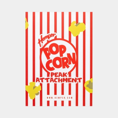 Hemper Popcorn Puffco Glass Attachment para Puffco Peak e Peak Pro