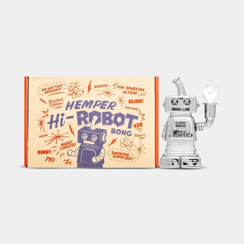 Hemper Hi-Robot Bong de vidro