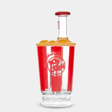 Hemper Popcorn Puffco Glass Attachment para Puffco Peak e Peak Pro