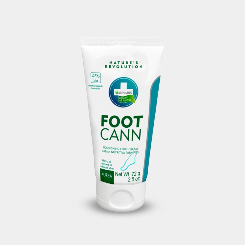 View Footcann Creme Nutritivo para Pés de Cânhamo Bio 75 ml
