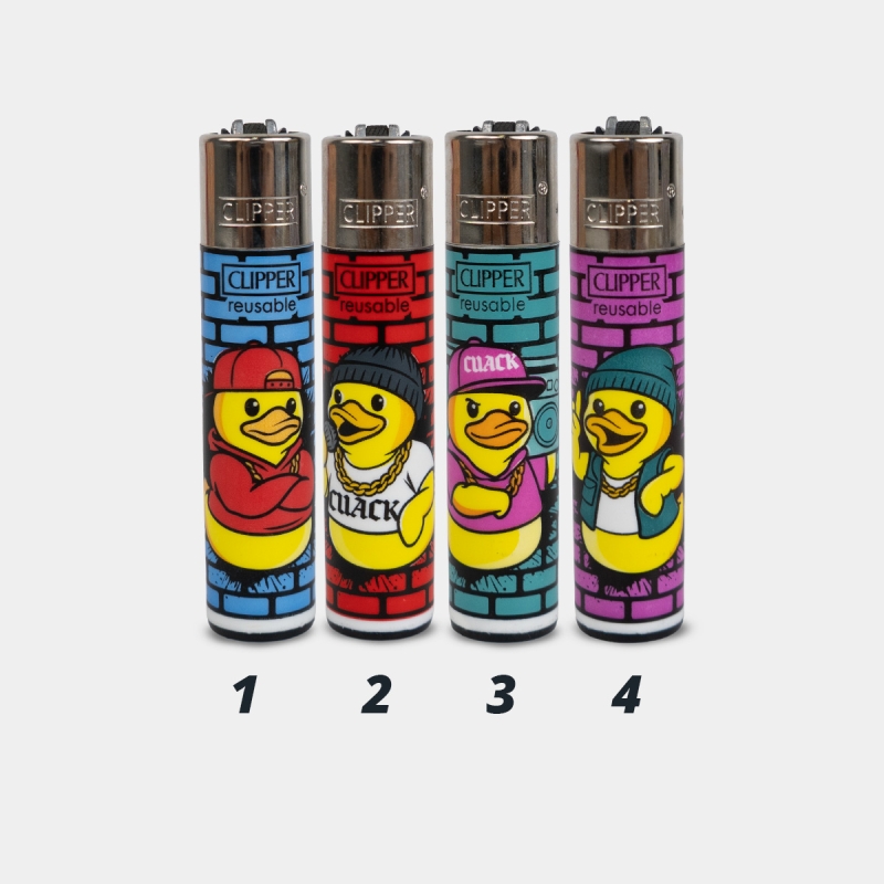 Isqueiro Clipper Cuack Style