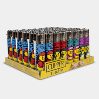 Clipper Estilo Cuack - Isqueiro Recarregável com Design de Patos