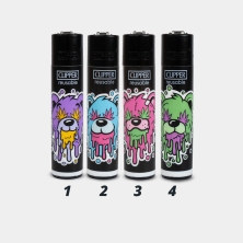 View Isqueiro Clipper Juicy Bears | 4 Designs Colecionáveis