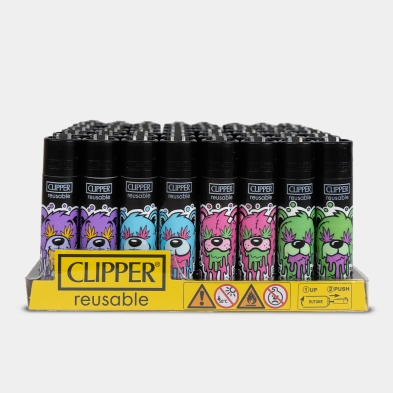 Isqueiro Clipper Juicy Bears | 4 Designs Colecionáveis