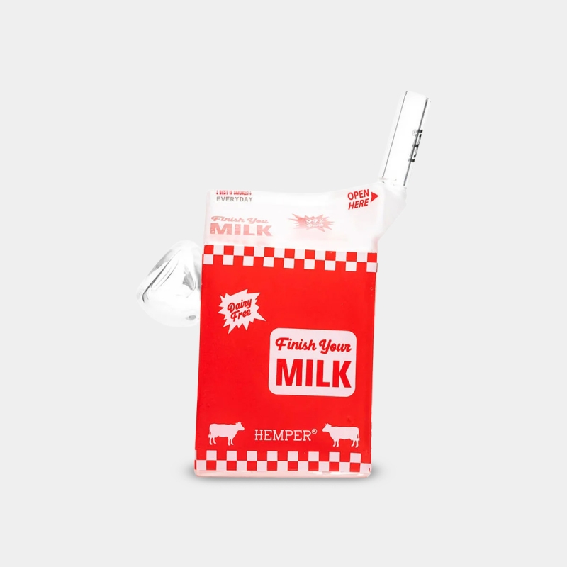 Bong Hemper Weedies Milk Carton