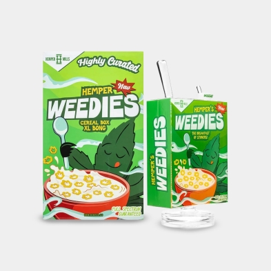 Bong Hemper Weedies Cereal Box XL