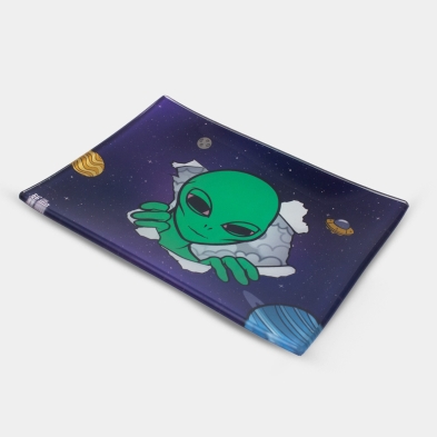 Kit Alien | Bong, Flores CBD e Bandeja GB