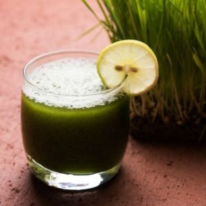 Jugo clorofila