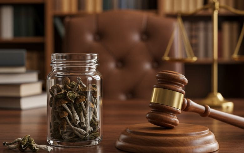 Legalidade da microdoses de psilocibina em Portugal até 2026