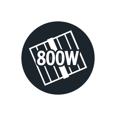 Luminária LED para cultivo 800 W